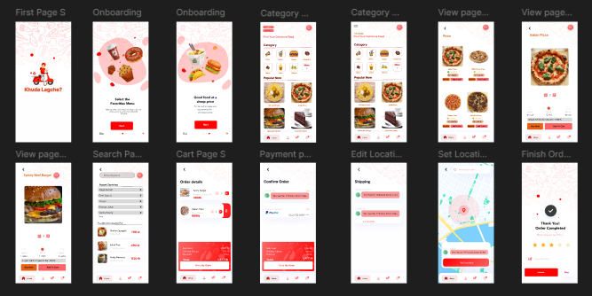 Khuda Lagche! UI Design
